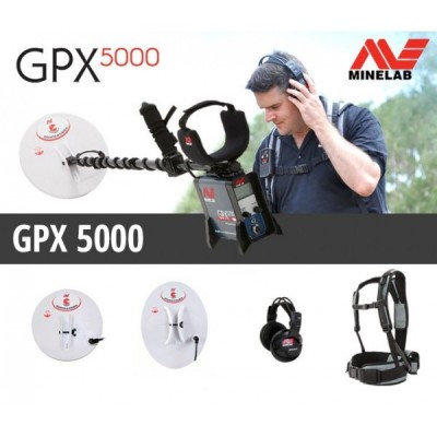 Minelab GPX 5000 Dedektör Çift Başlıklı