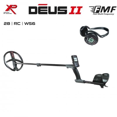 Deus 2 Dedektör - 28cm FMF Başlık, WS6 Kulaklık, Ana Kontrol Ünitesi