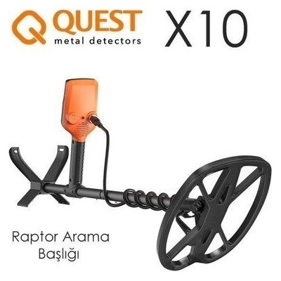 Quest X10 Define Dedektörü - 28 cm Başlıklı