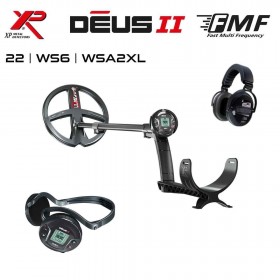 Deus 2 Dedektör - 22,5cm FMF Başlık, WS6 Master + WSA2XL Kulaklık Deus 2 Dedektör - 22,5cm FMF Başlık, WS6 Master + WSA2XL Kulaklık