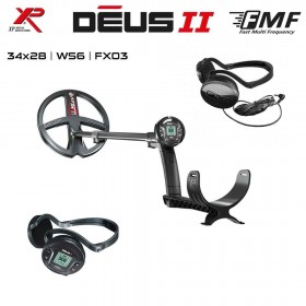 Deus 2 Dedektör - 34x28cm FMF Başlık, WS6 Master, FX03 Kulaklık Deus 2 Dedektör - 34x28cm FMF Başlık, WS6 Master, FX03 Kulaklık